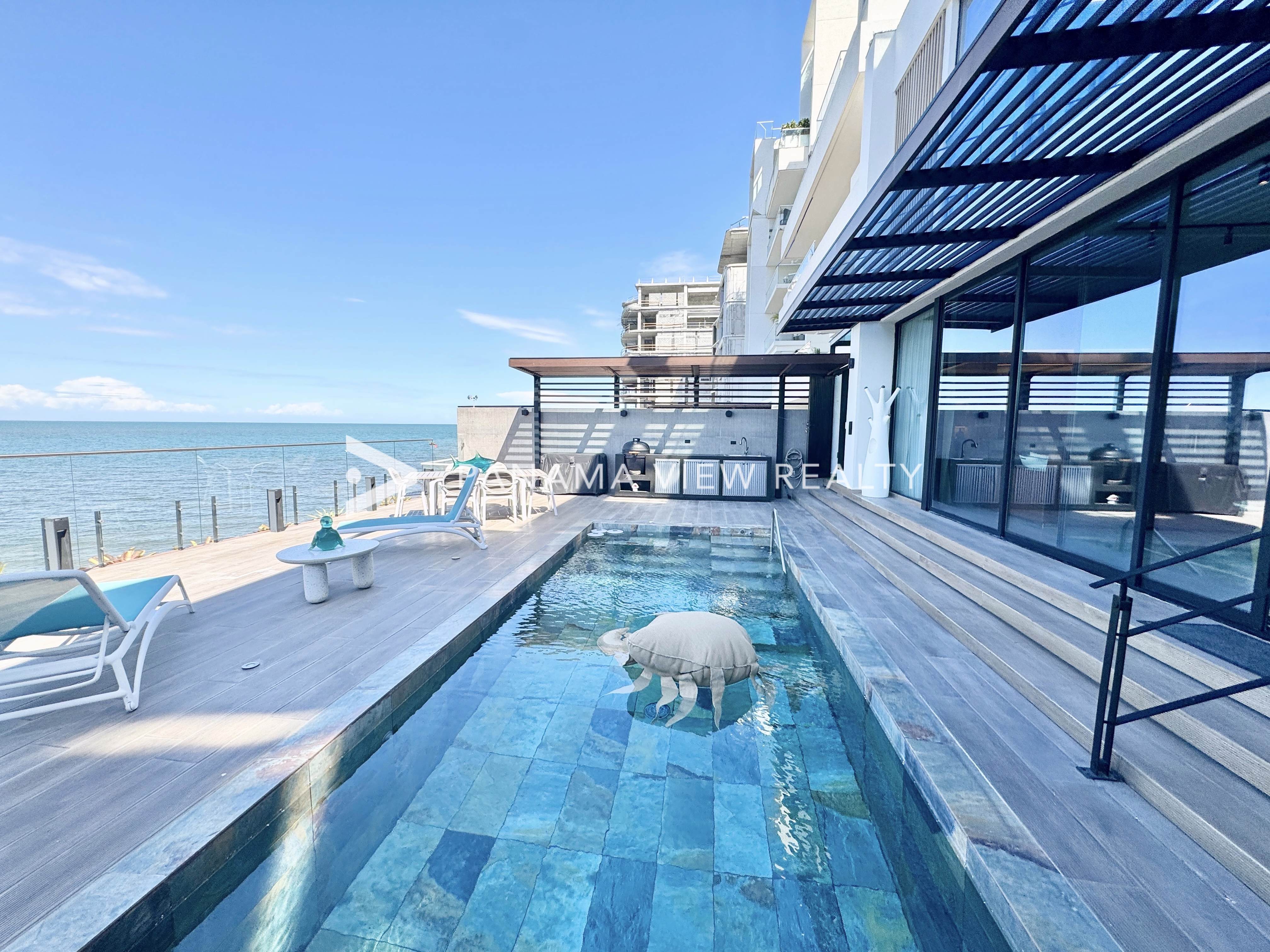 Villa frente al mar con piscina infinita en Ocean Reef Islands, Punta Pacífica, Ciudad de Panamá
